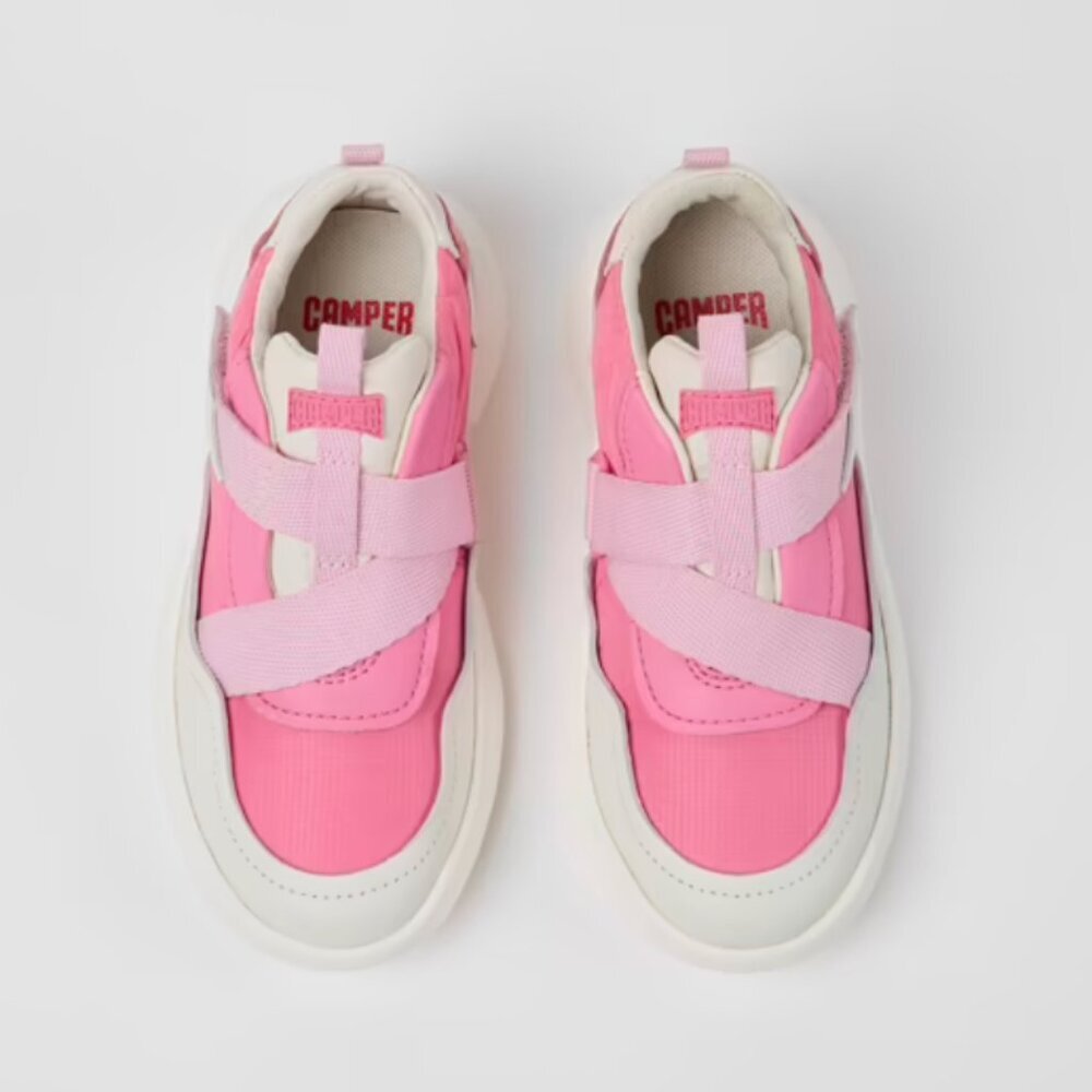 Camper Circular Strap CRCLR Pink Leather 3.5 36 Sneakers - Picture 2 of 8